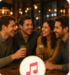Friends out together